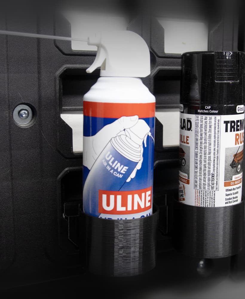 Packout Wall Can Holder 3d model