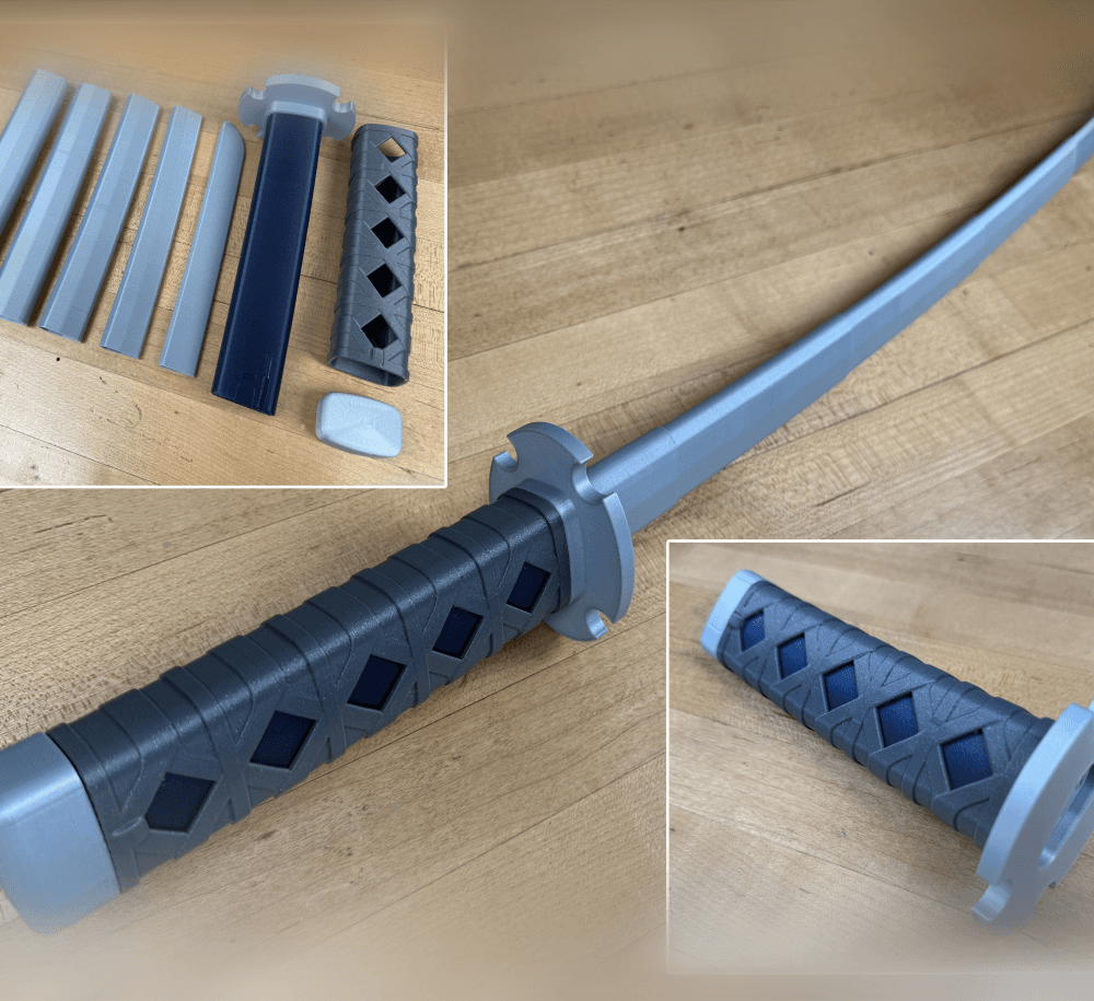 Sakonji Tomioka Katana 3d model