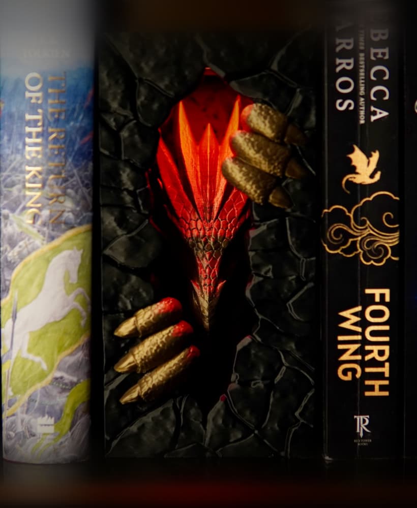Dragon Portal Book Nook 3d model