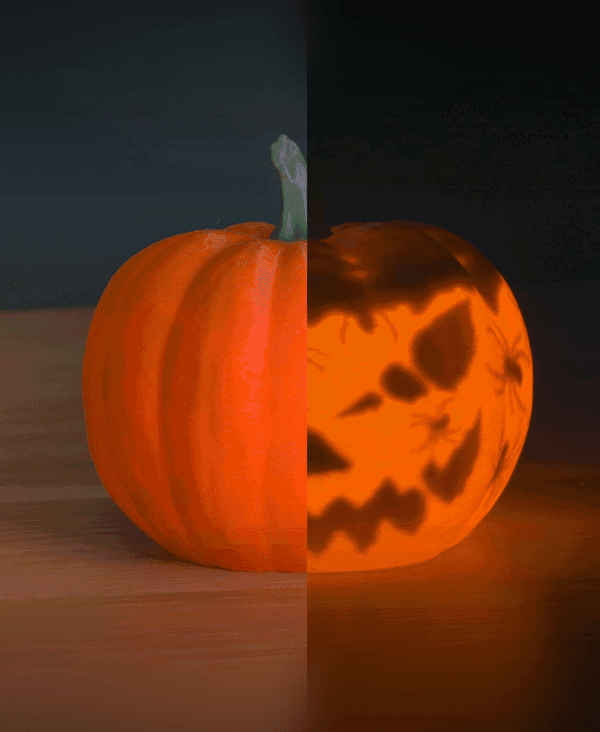 Spider Pumpkin: Lantern 3d model