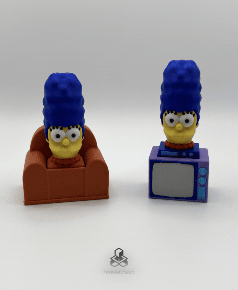 Marge Clicker (TV & Sofa versions) 3d model