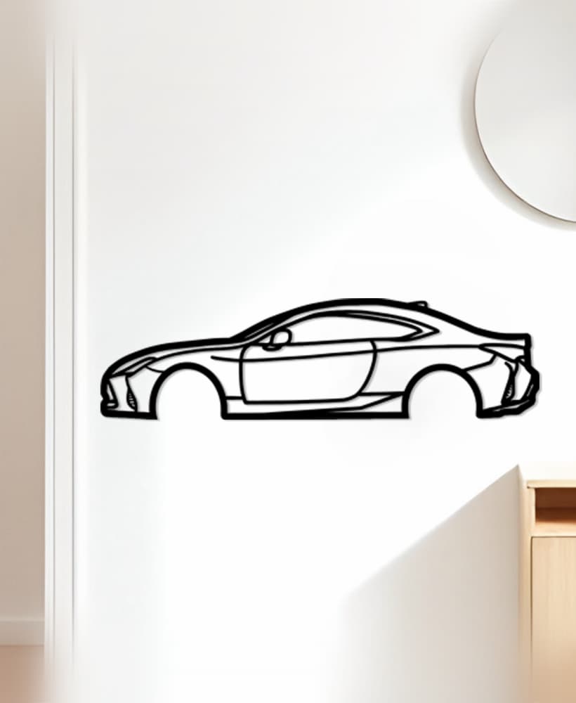 Lexus RC 300H Wall Art, Wall Decor, Home Decor 3d model