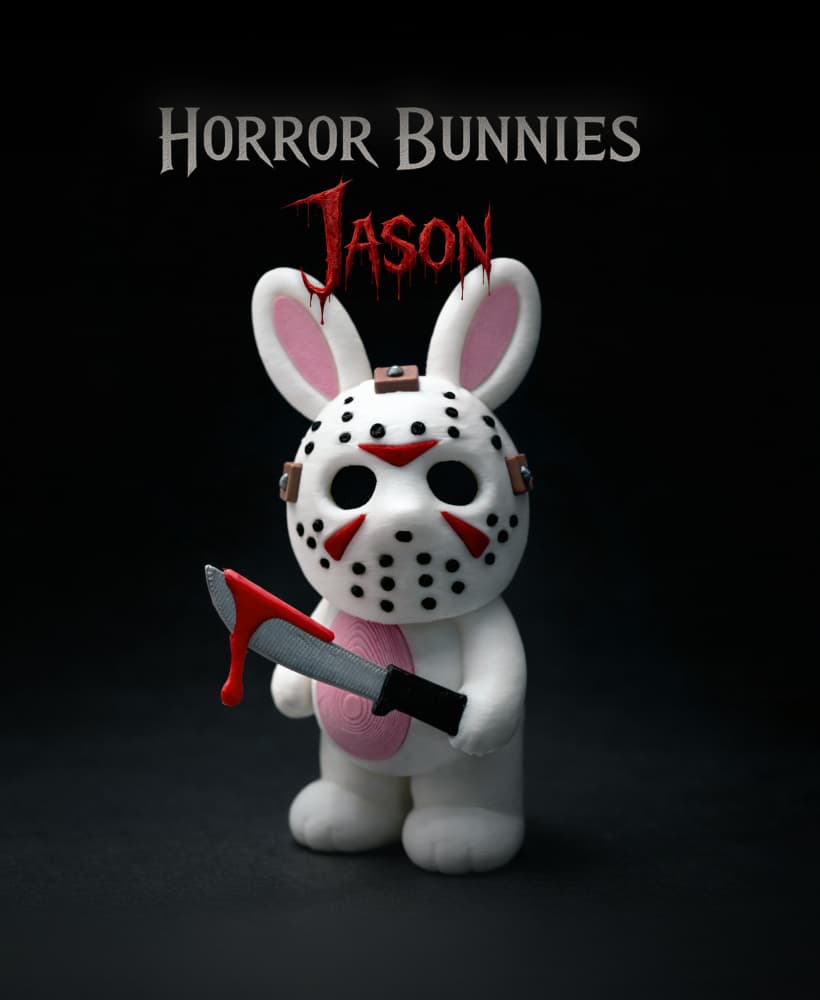 Horror Bunnies - Jason 3d model
