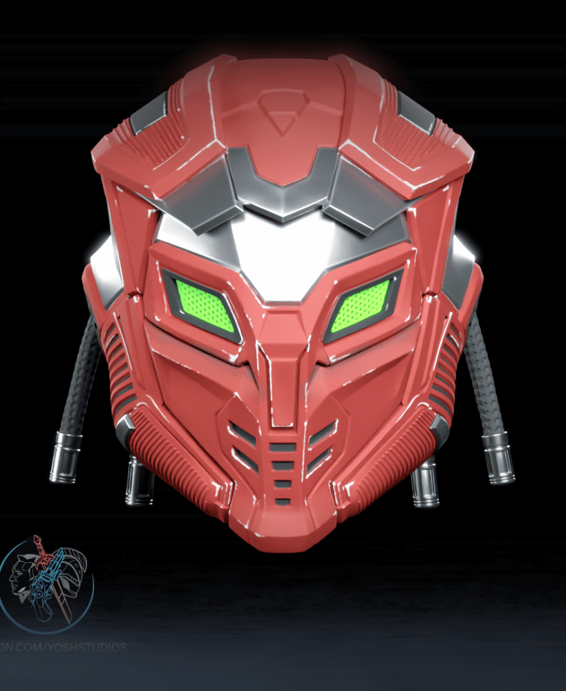 MK1 Sector Mask 3D Printer File 3d model