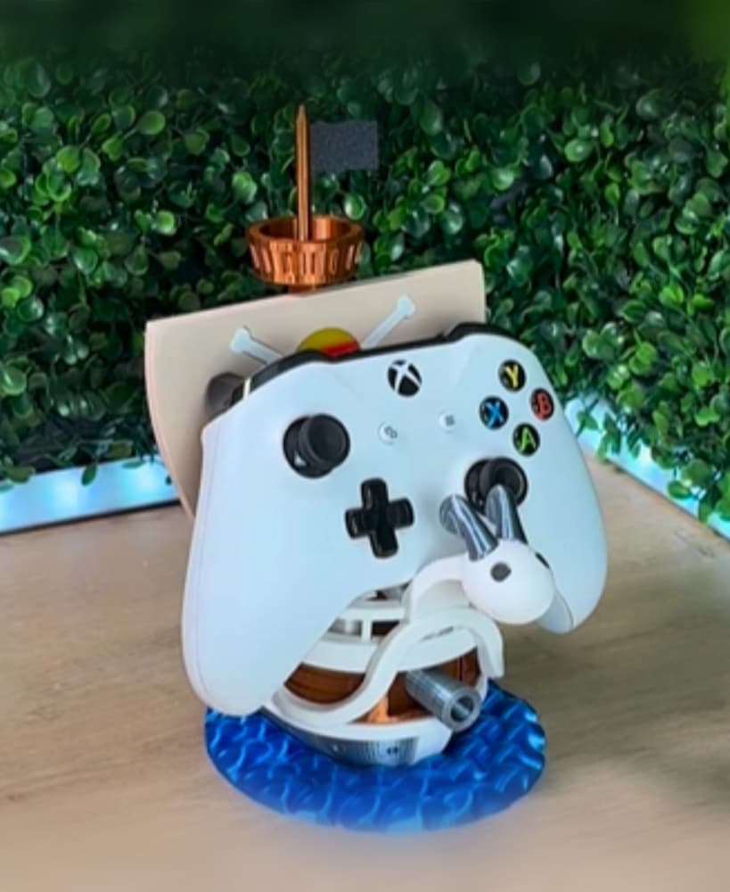 GOING MERRY - CONTROLLER HOLDER 3d model