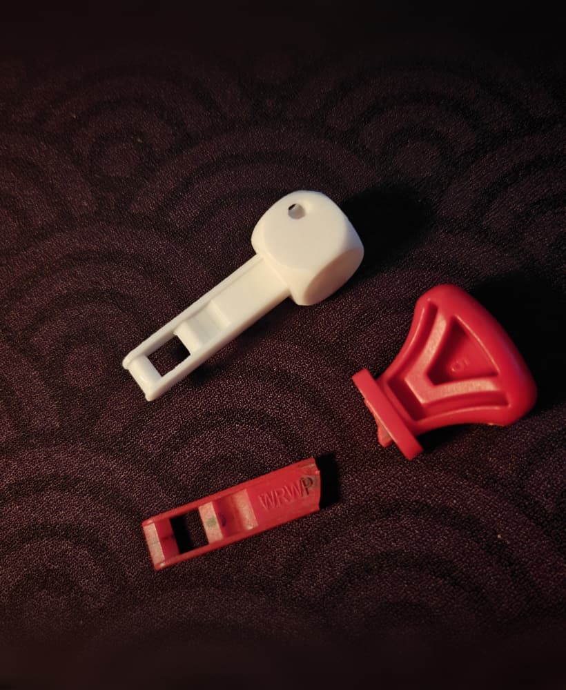 Snowblower Key 3d model
