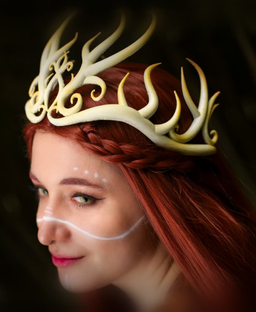 Branched Crown 3d model