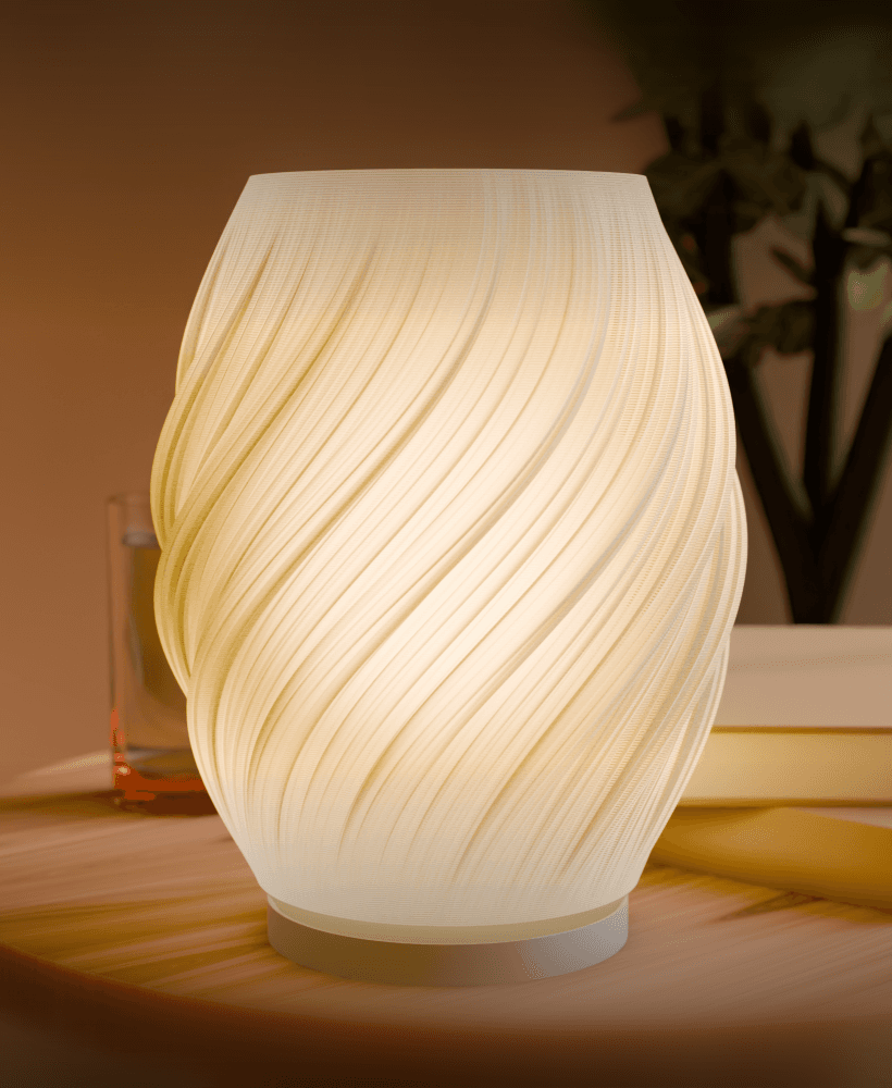 Twist Glow Table Lamp 3d model