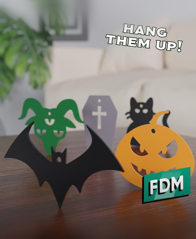 Halloween - Hangable Decorations 3d model