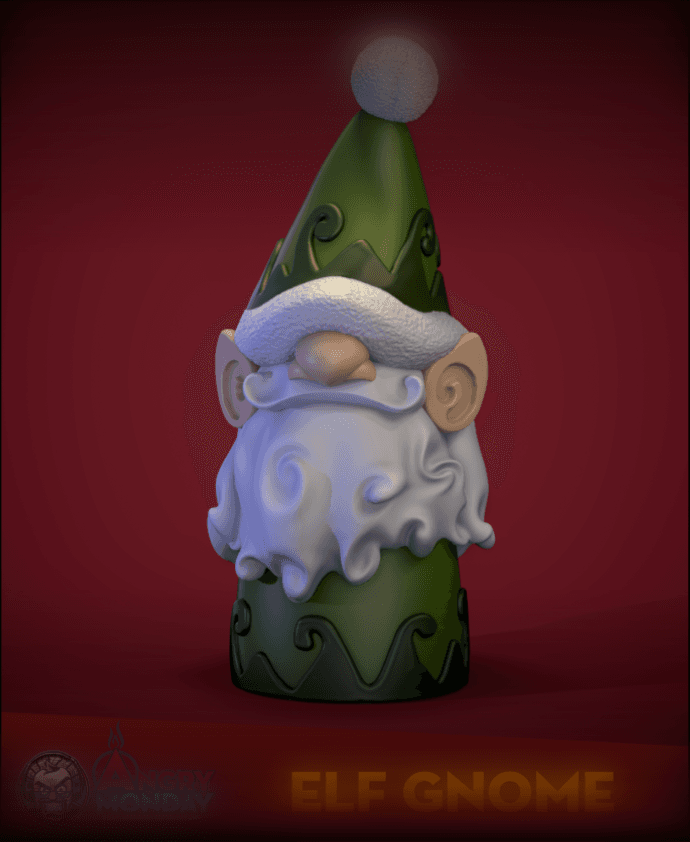 Elf Gnome Ornament 3d model