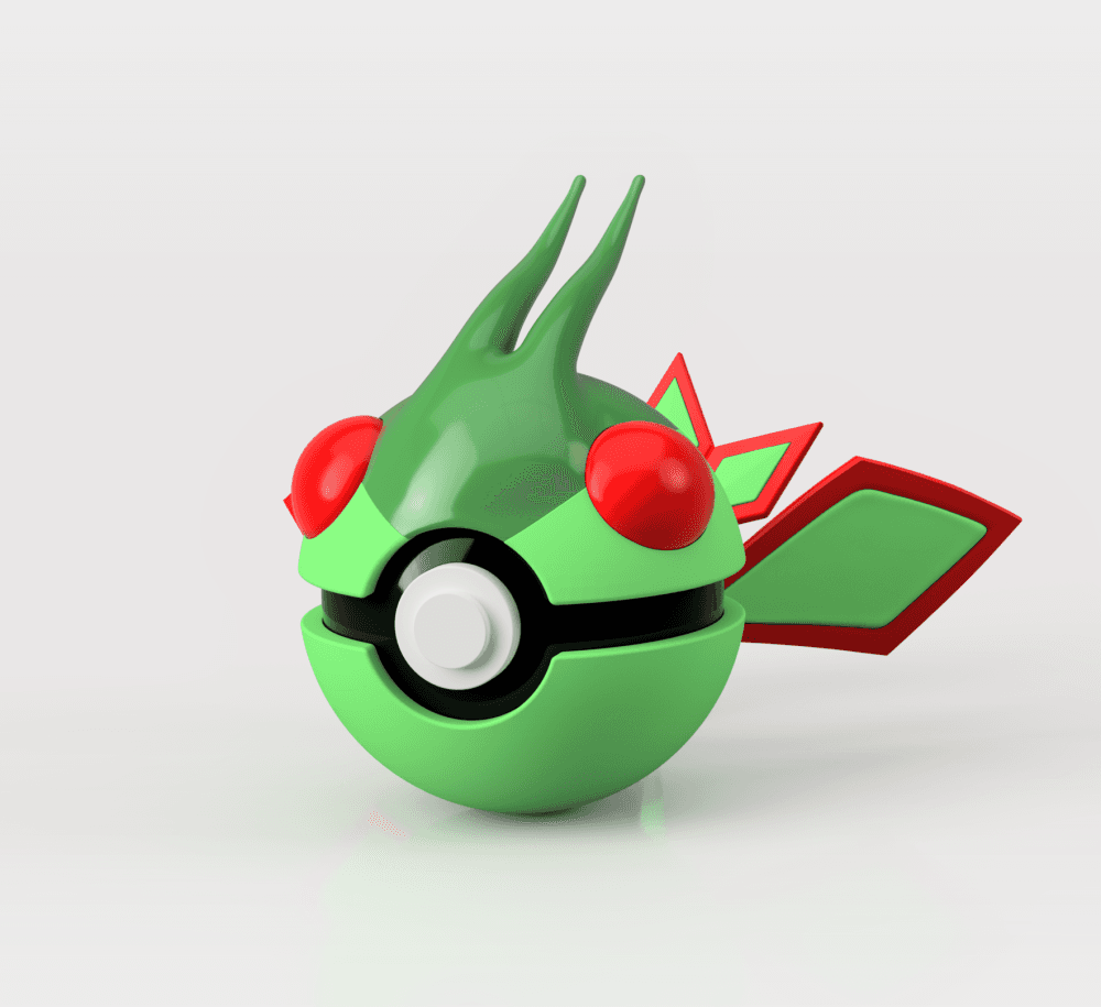 Flygon Pokeball 3d model