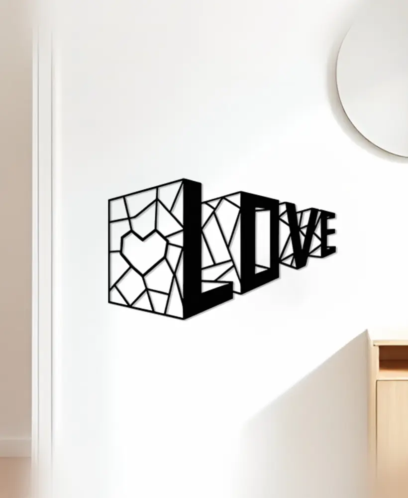 Love Wall Art, Wall Decor, Home Decor 3d model