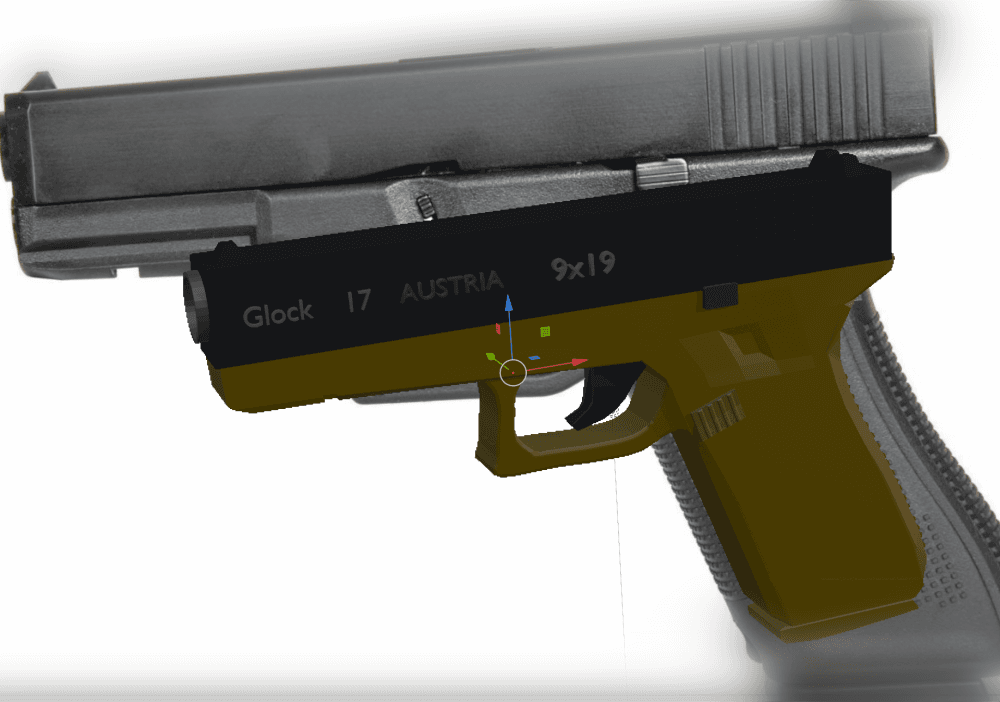 glock 17 1:1.stl 3d model