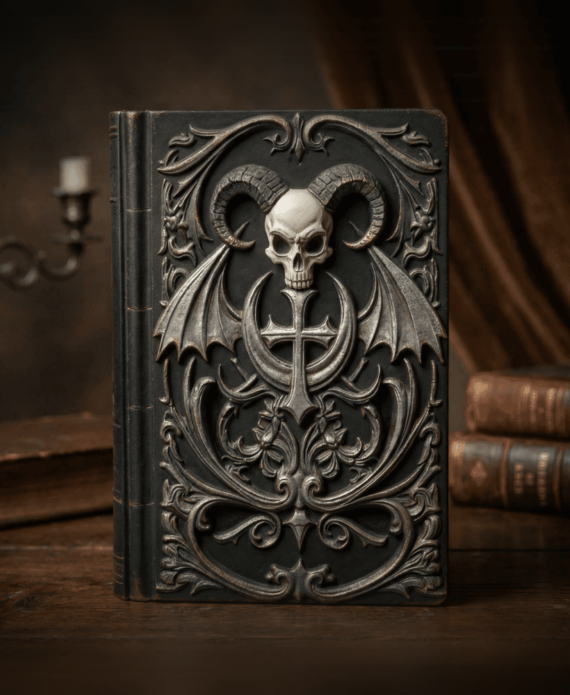 Gothic Book Box 3d model