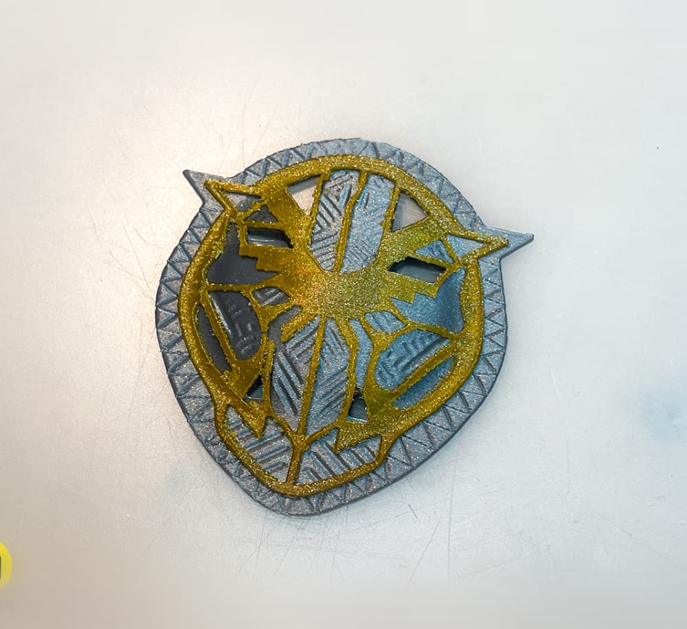 Wakanda Okoye buckle 3d model