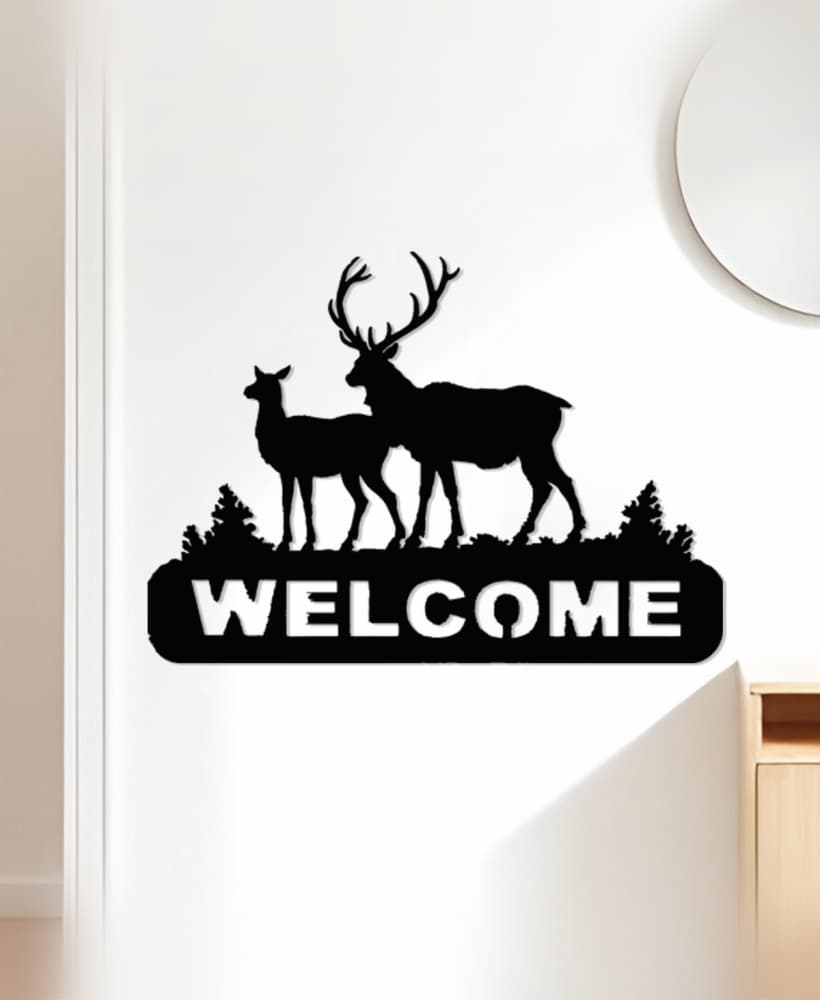 Welcome Wall Art, Wall Decor, Home Decor 3d model