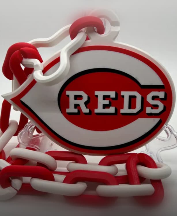 Cincinnati Reds Oversized Chain 3d model