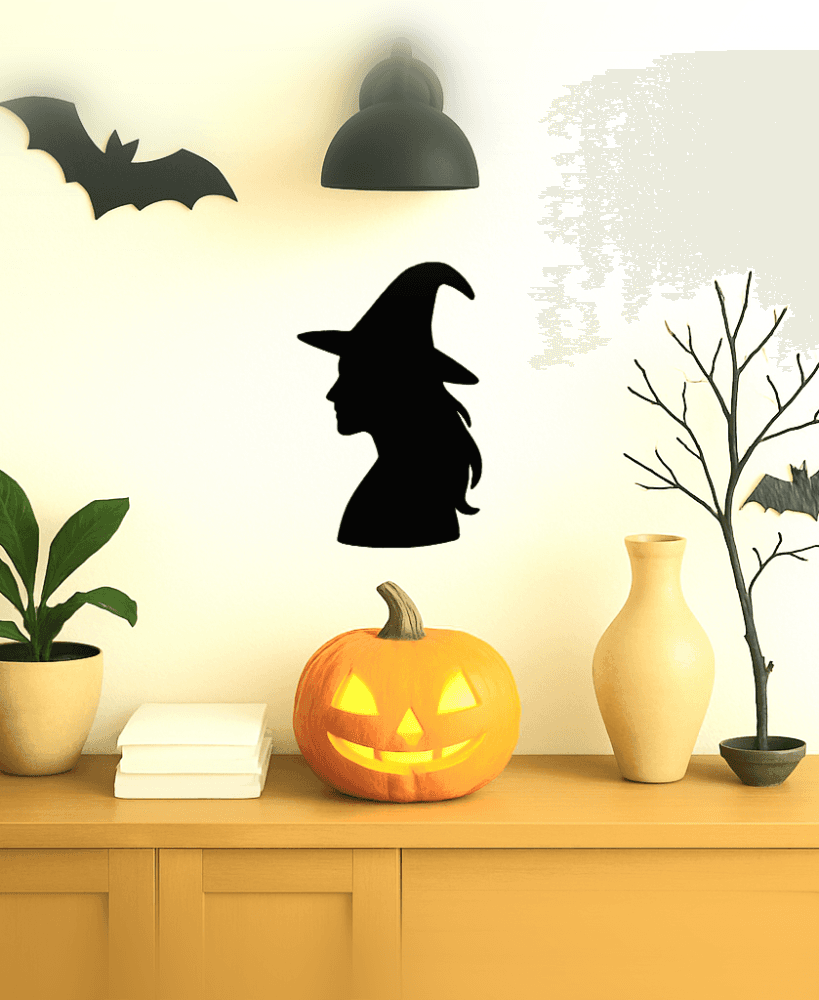Decoration murale d'halloween 3d model