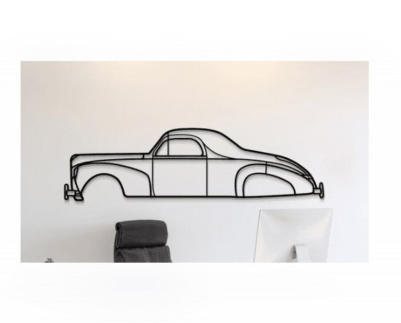 Lincoln - Zephyr Wall Art 3d model