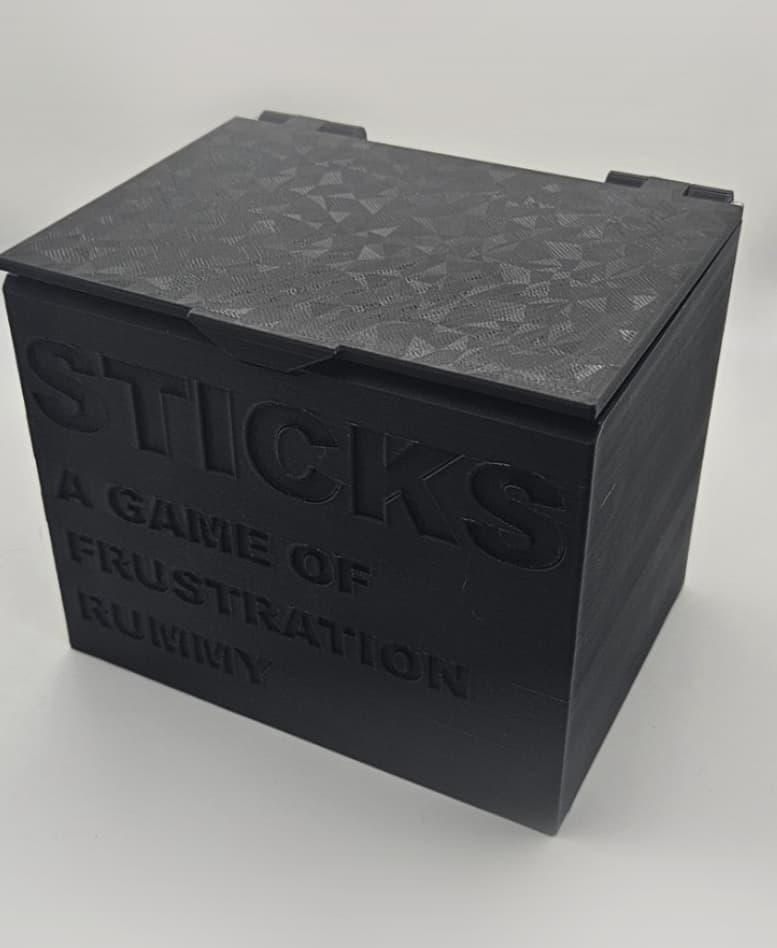 Sticks: A Game of Frustration Rummy 3d model