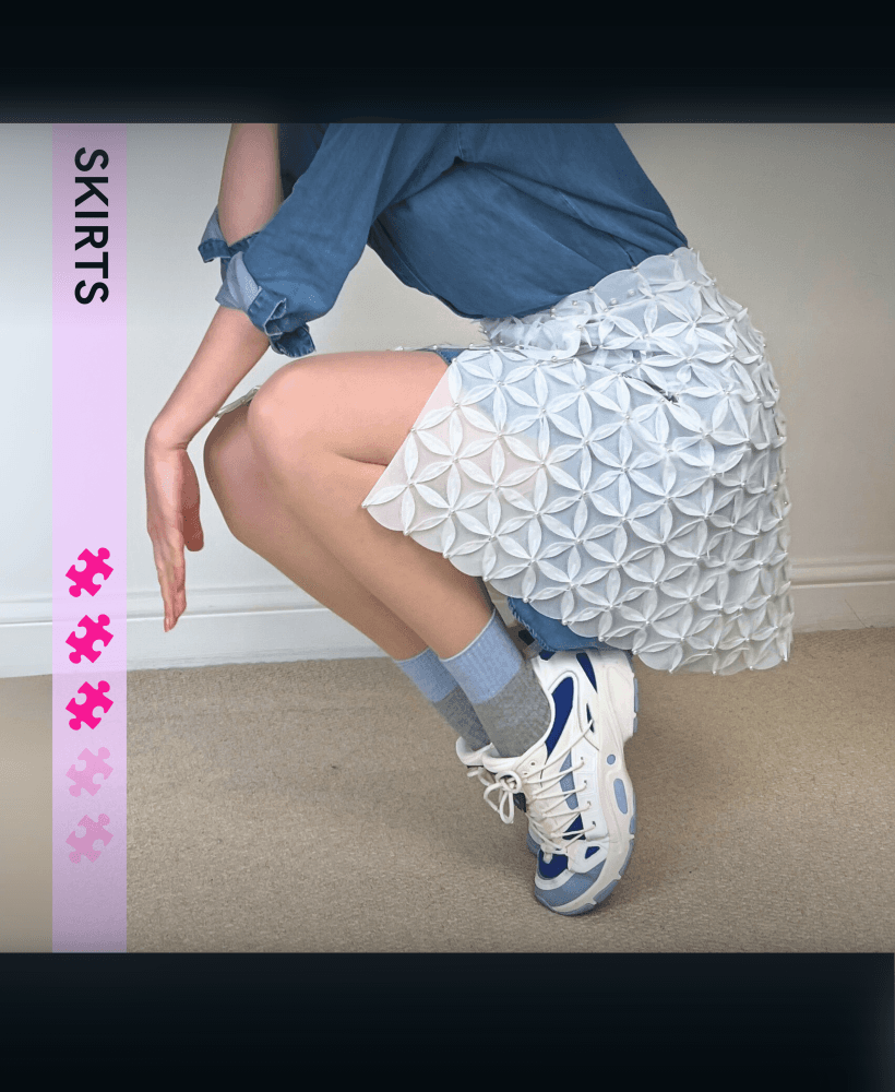 Elora Skirt – Modular 3D-Printed Skirt 3d model