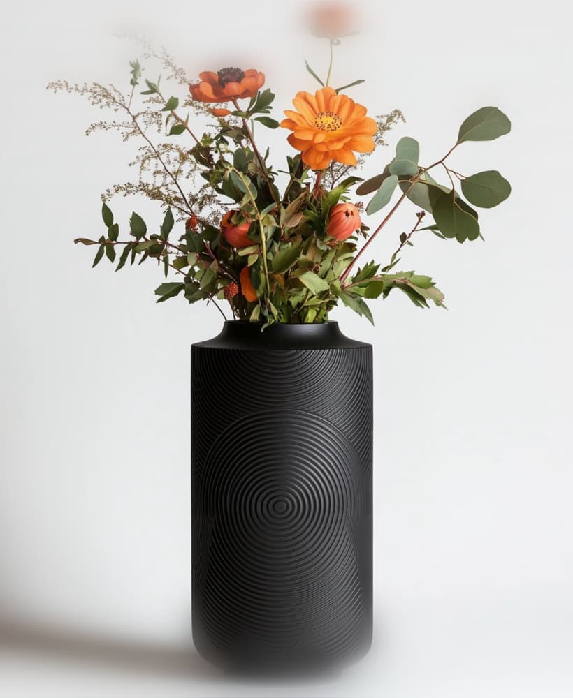 Orbit Vase for Modern Geometric Decor 3d model