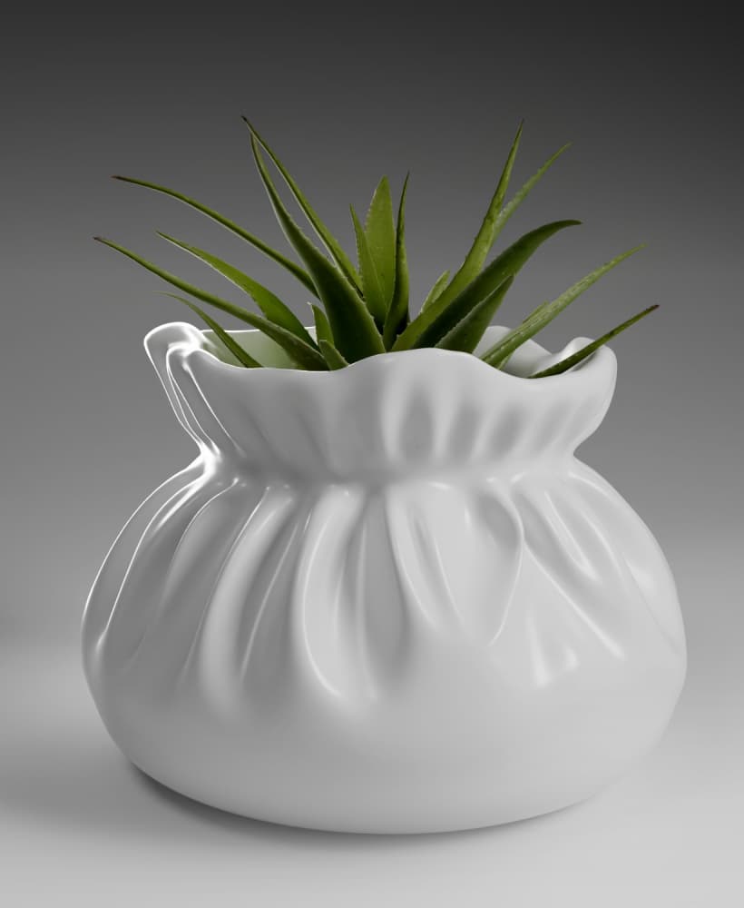 Pouch Planter 1 3d model