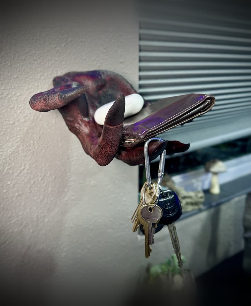 demon hand wall decor 3d model