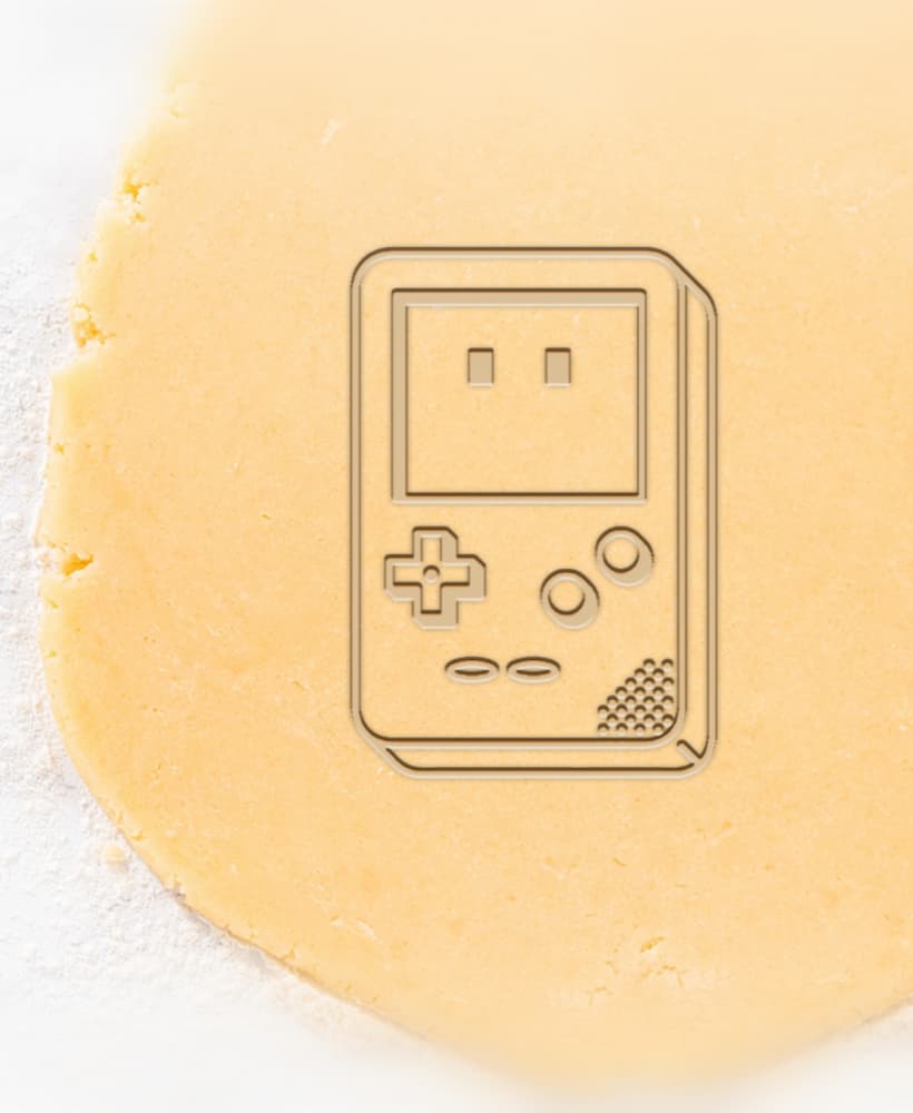 Game Cookie Cutter, Biscuit Cutter 3d model