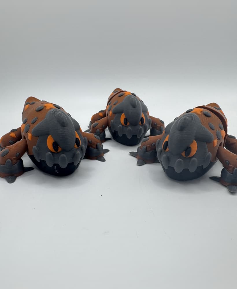 Articulated Heatran (3mf included) 3d model
