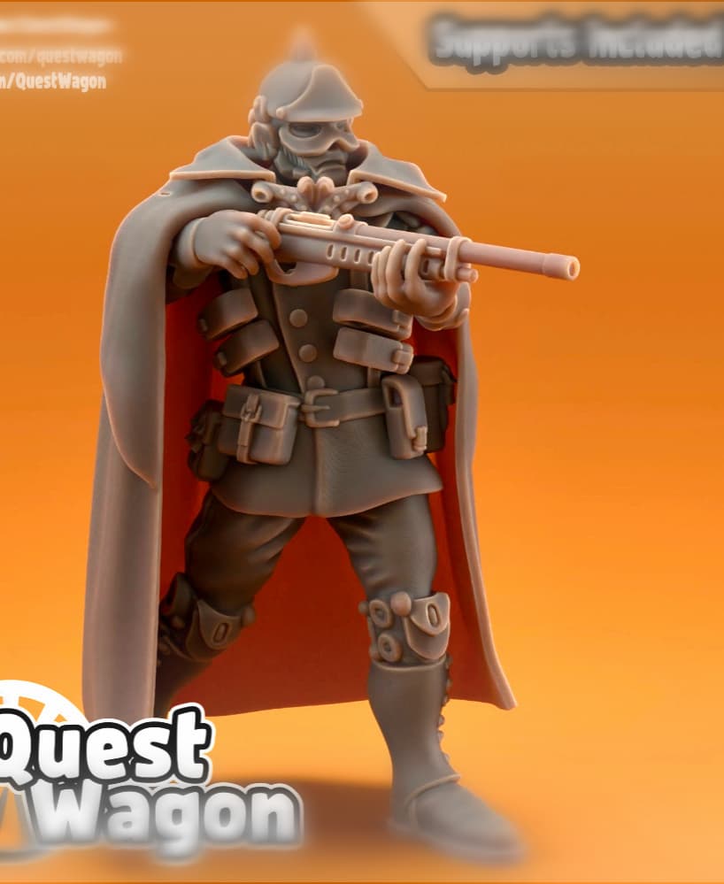 Death Trench Infantry unit (aggressor) 3d model