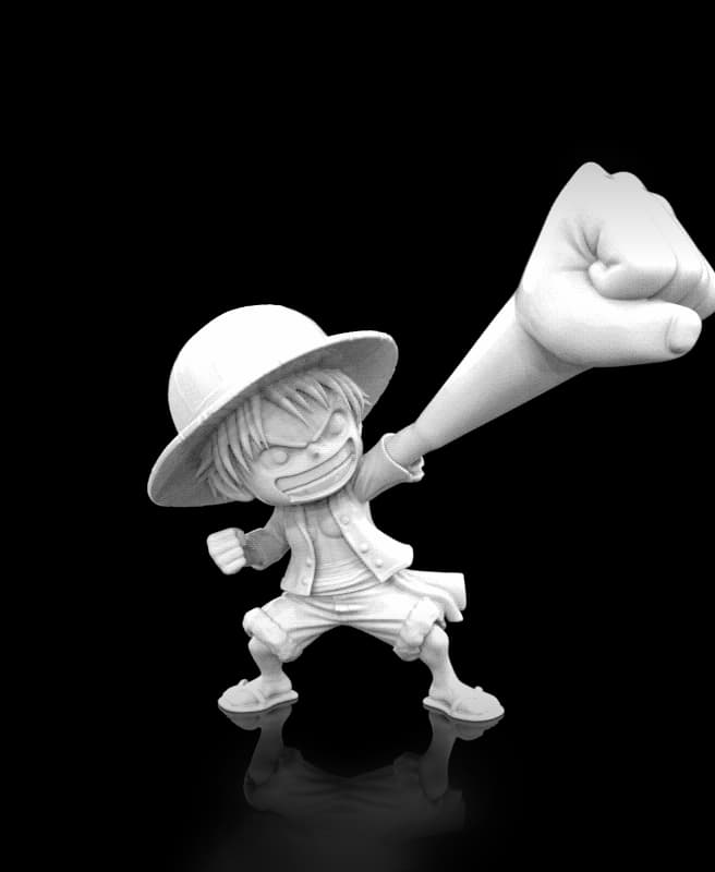 Luffy - One Piece 3d model