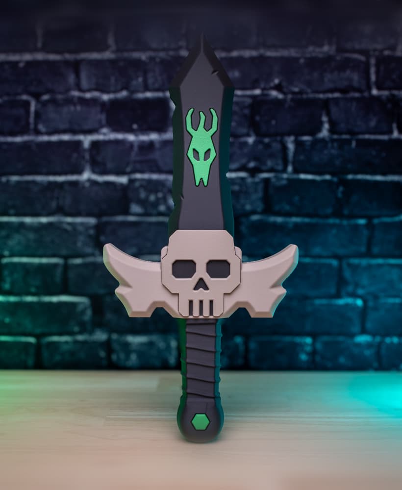 Necroshard - Sword Prop Kit | No Supports, No AMS, No Glue 3d model