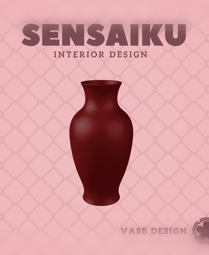 152. Cylinder - V111 Custom Vase Design - Ikebana Home Decoration 3d model