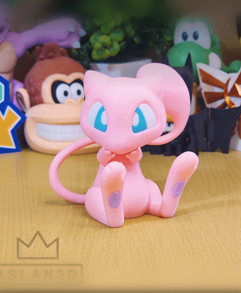 Mew Multiparts +3MF 3d model