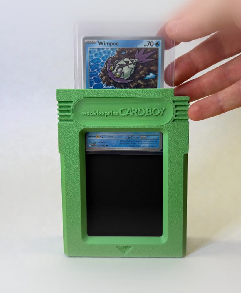 CARDBOY Stand for 35PT Toploader 3d model
