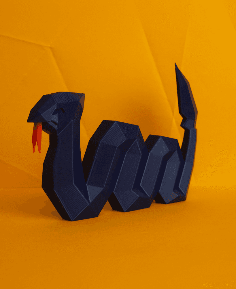 Seviper Low Poly Pokemon 3d model