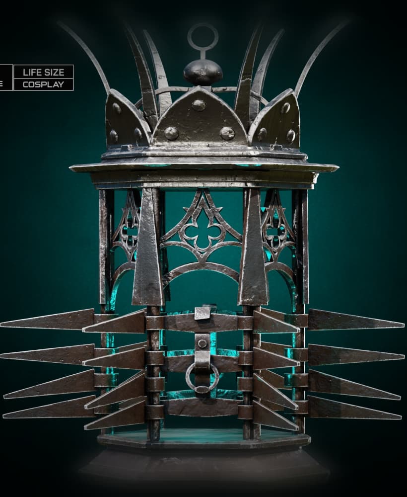 UMBRAL LAMP LORDS OF THE FALLEN I AND II COSPLAY FAN ART STL 3d model