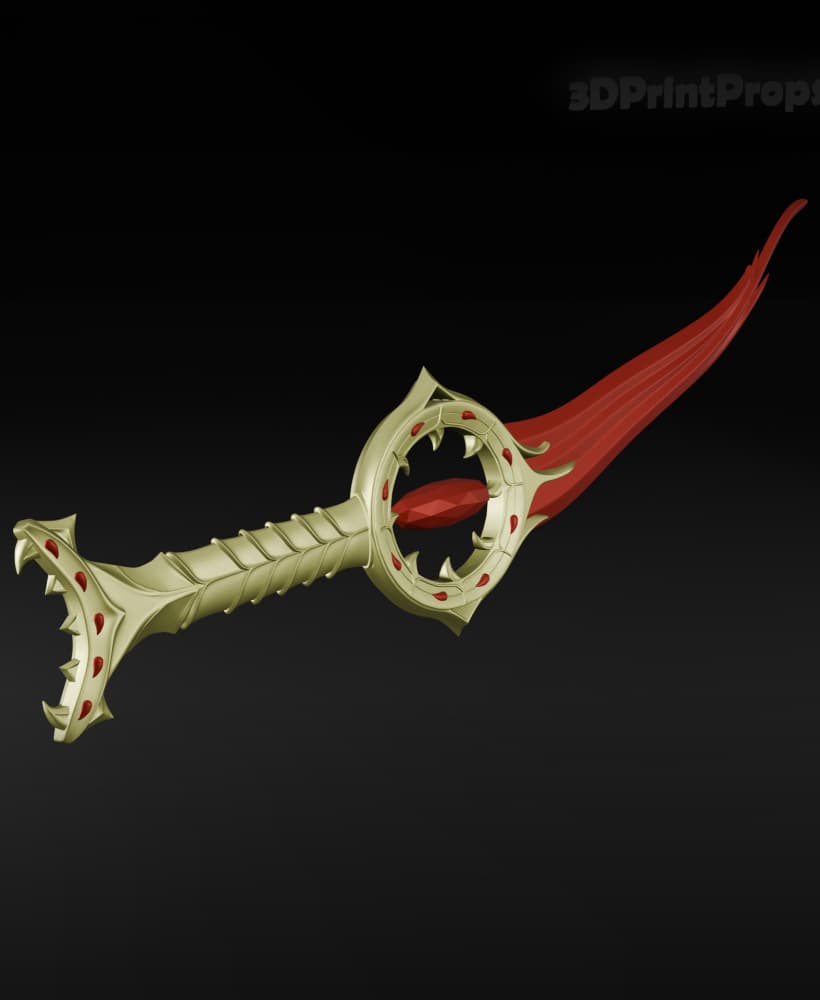 Baldur's Gate 3 Bloodthirst dagger Orin 3d model