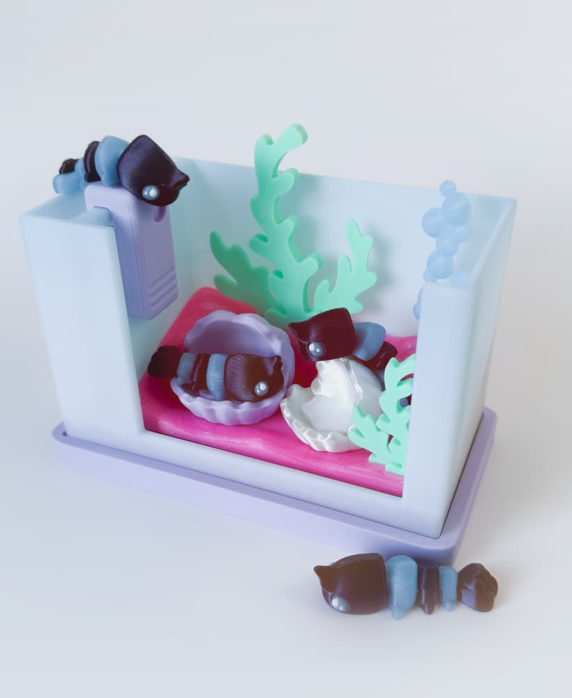Shrimp Tank 3d model