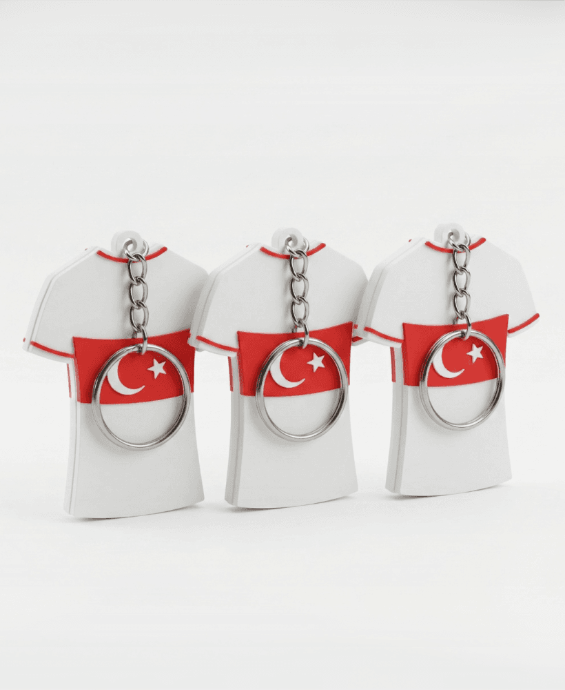 UEFA Euro 2024 Turkey Keychains-Türkiye Anahtarlık 3d model