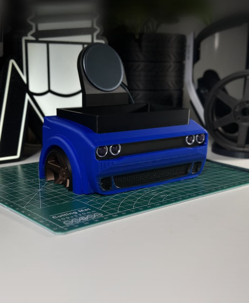 Challenger Desk Organizer V2 3d model