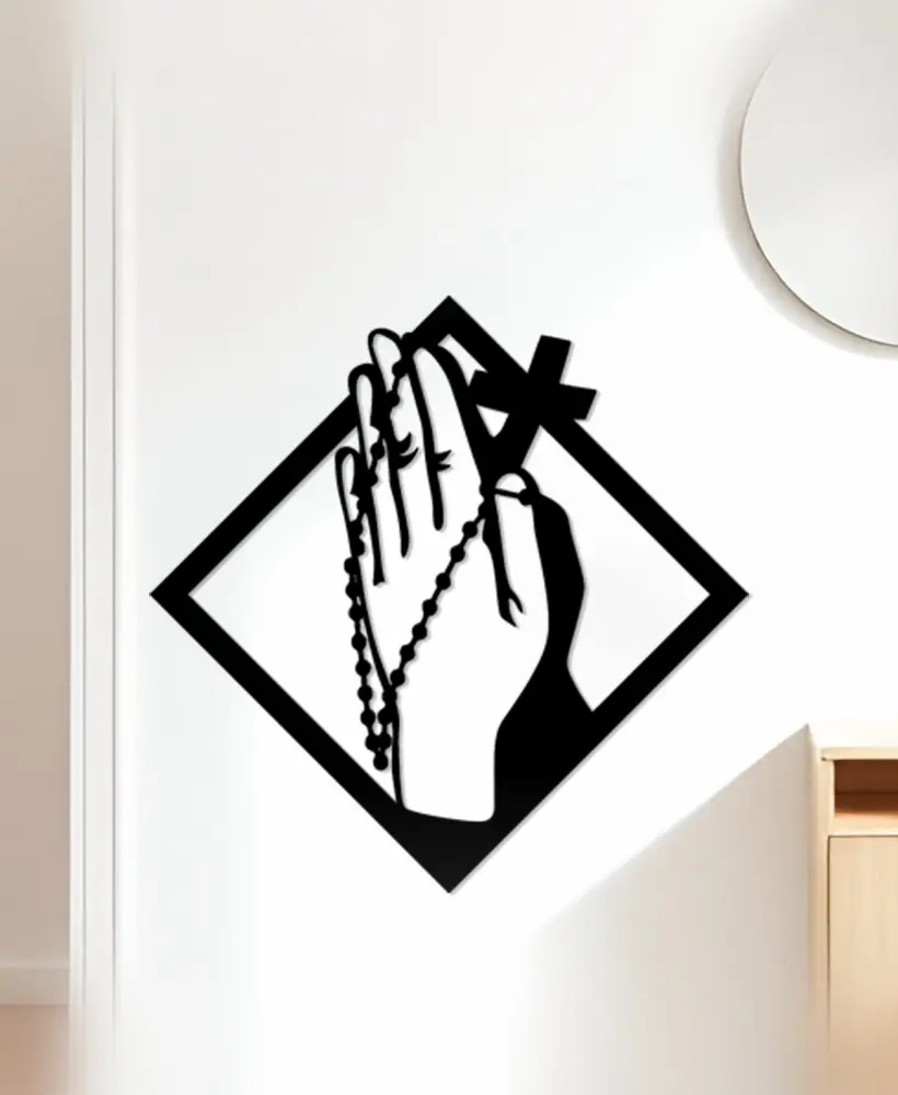 Pray Wall Art, Wall Decor, Home Decor 3d model