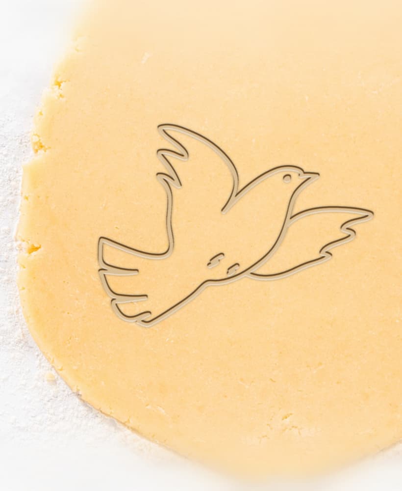 Bird Cookie Cutter, Biscuit Cutter 3d model