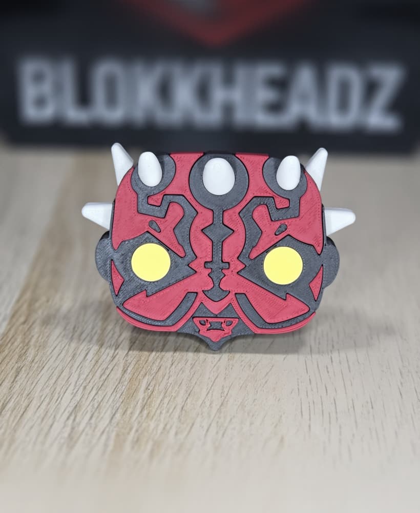 Blokkheadz Darth Maul - Magnet, Ornament and Regular Collectible 3d model