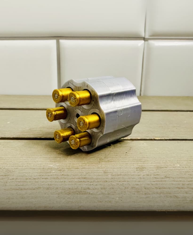 Six Shooter Clicker 3d model