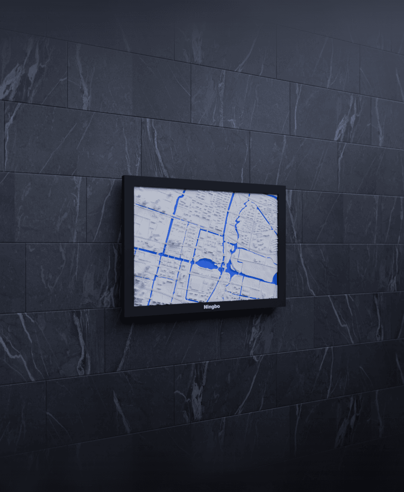 Ningbo, China - 3D Miniature 3d model
