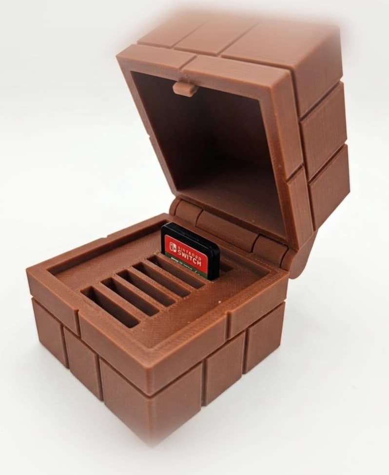 Switch Game Holder 3d model