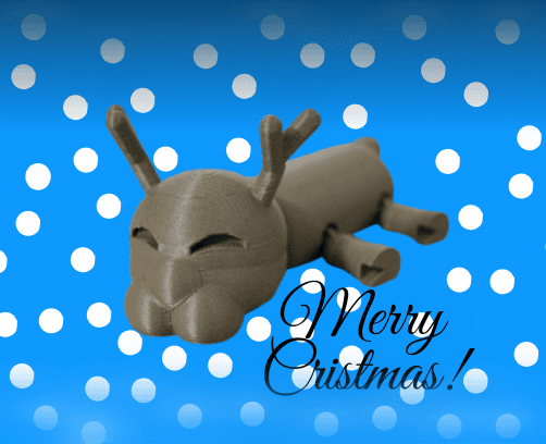 Flexi Reindeer 3d model