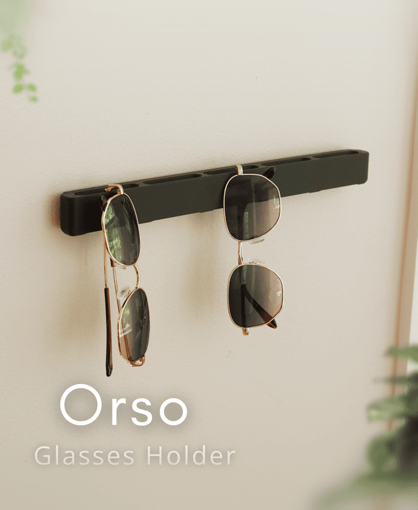 Orso Glasses Hanger 3d model